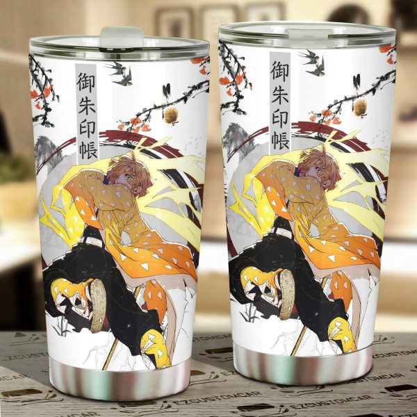Demon Slayer Car Accessories Anime Car Tumblers Cup Demon Slayers x Hashira