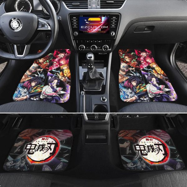 demon slayer car mats b6ktm