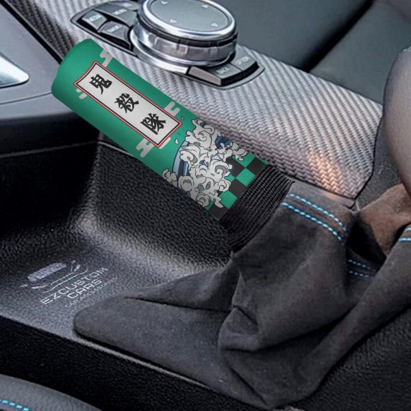 demon slayer car shift knobs covers set custom tanjiro kamado car accessories n9xt0