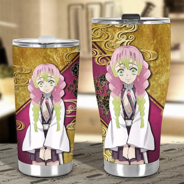 demon slayer car tumbler cup mitsuri kanroji car accessories 6cusd