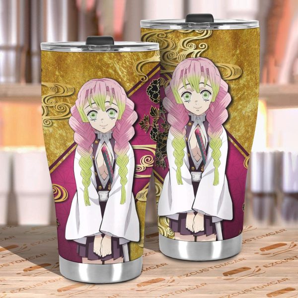 demon slayer car tumbler cup mitsuri kanroji car accessories fd2ss