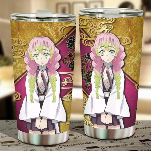 Mitsuri Kanroji Tumbler Cup Custom Demon Slayers Anime Car Accessories