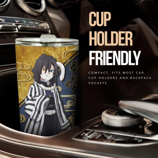 demon slayer car tumbler cup obanai iguro car accessories 6yayh