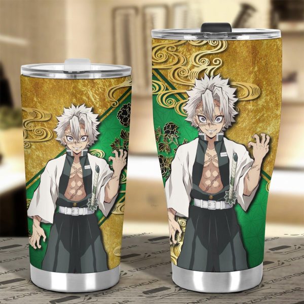 demon slayer car tumbler cup sanemi shinazugawa car accessories 3qlgu