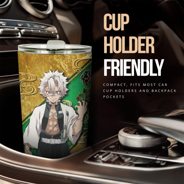 Demon Slayer Car Tumbler Cup Sanemi Shinazugawa Car Accessories