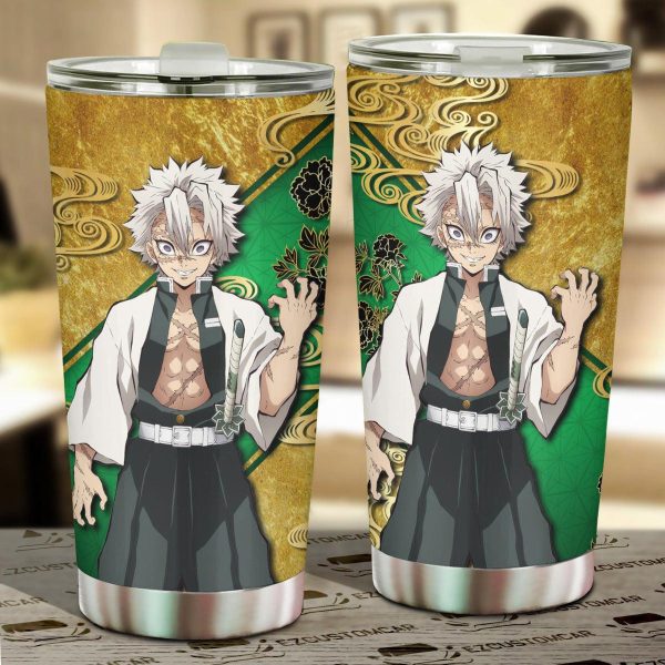Demon Slayer Mug Anime Tumbler Sanemi Shinazugawa Car Accessories