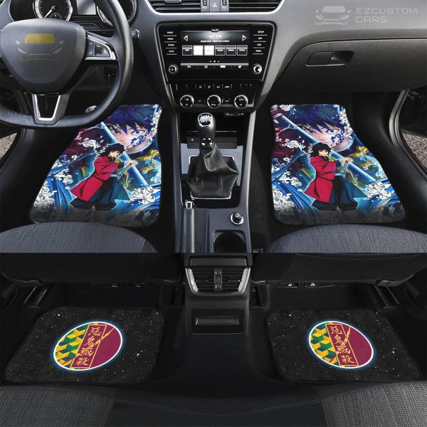 demon slayer giyuu tomioka car floor mats fznht
