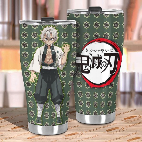 demon slayer mug anime tumbler sanemi shinazugawa car accessories yxjx1