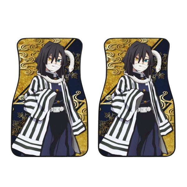 demon slayer obanai iguro car floor mats 8c2cs