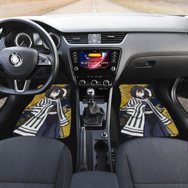demon slayer obanai iguro car floor mats 9kdt8