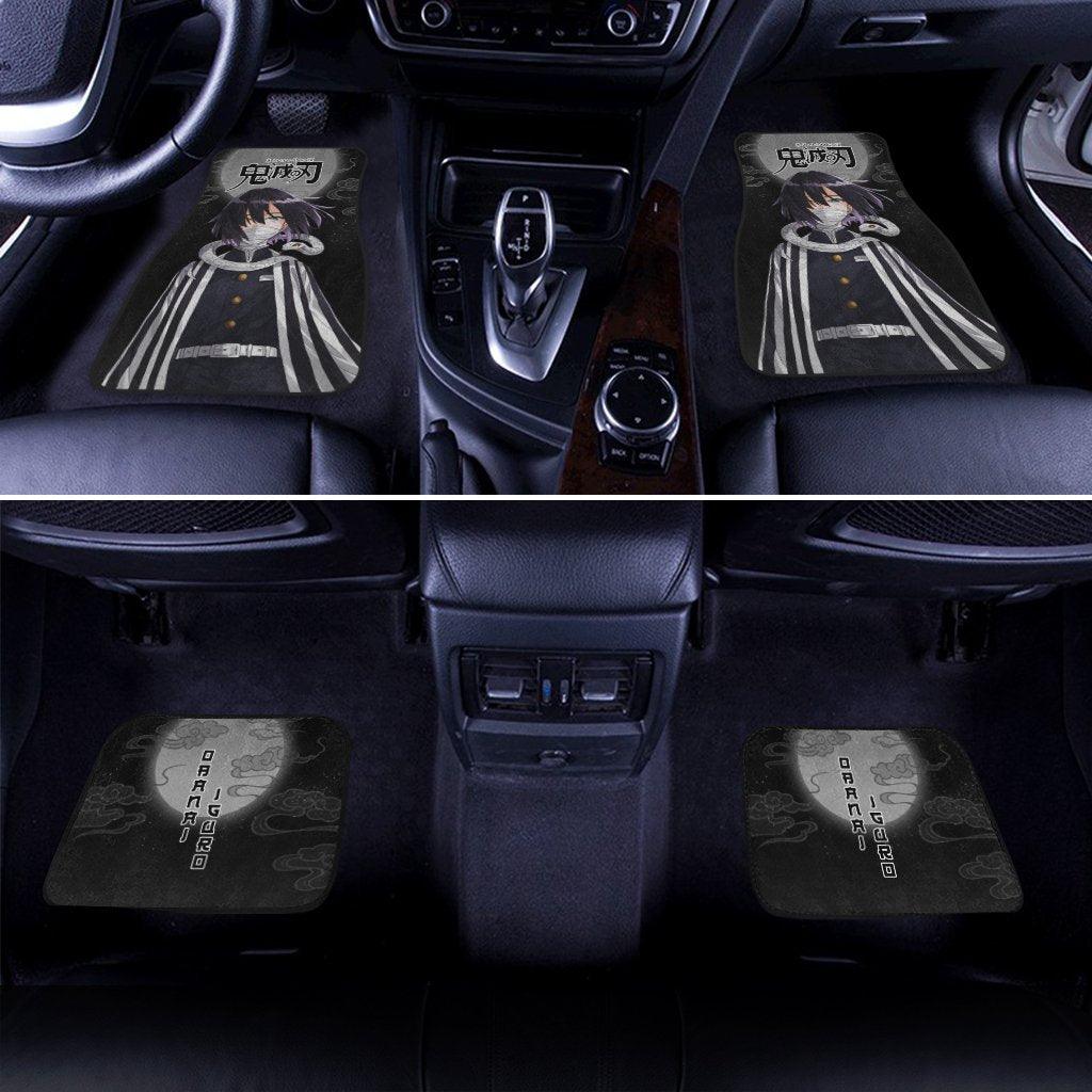 Demon Slayers Anime Car Floor Mats Obanai Iguro Kimetsu no Yaiba Demon Slayers Anime Car Floor Mats Obanai Iguro Kimetsu no Yaiba