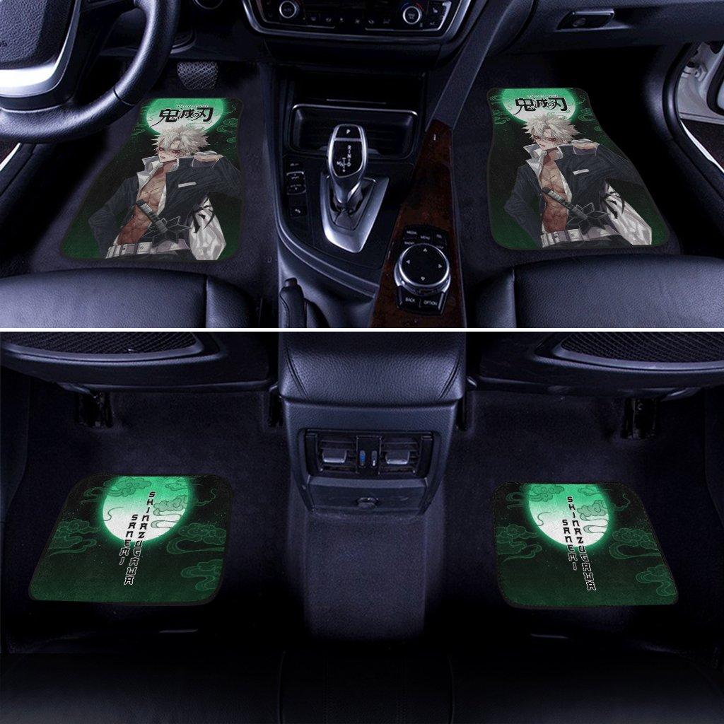 Demon Slayers Anime Car Floor Mats Sanemi Shinazugawa Kimetsu no Yaiba Demon Slayers Anime Car Floor Mats Sanemi Shinazugawa Kimetsu no Yaiba