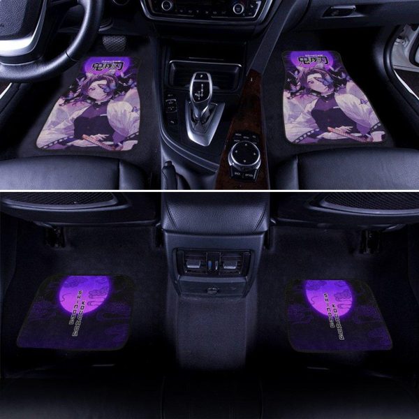Demon Slayers Anime Car Floor Mats Shinobu Kocho Kimetsu no Yaiba 2 demon slayers anime car floor mats shinobu kocho kimetsu no yaiba jwzoe