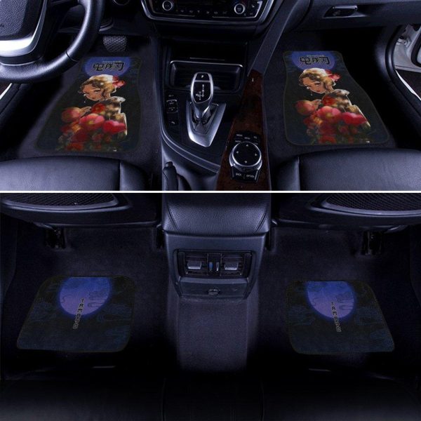 demon slayers anime car floor mats tamayo kimetsu no yaiba 2hv9v