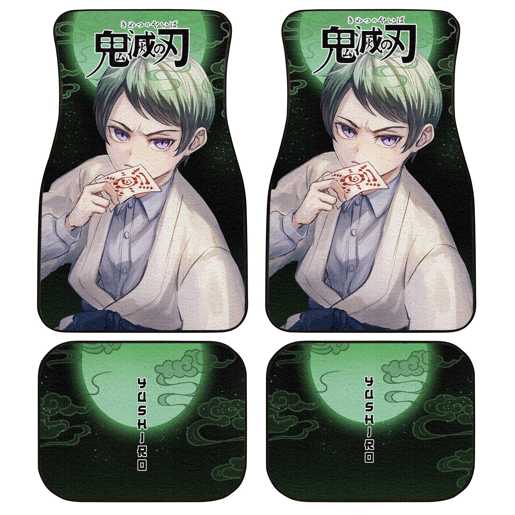 Demon Slayers Anime Car Floor Mats Yushiro Kimetsu no Yaiba Demon Slayers Anime Car Floor Mats Yushiro Kimetsu no Yaiba