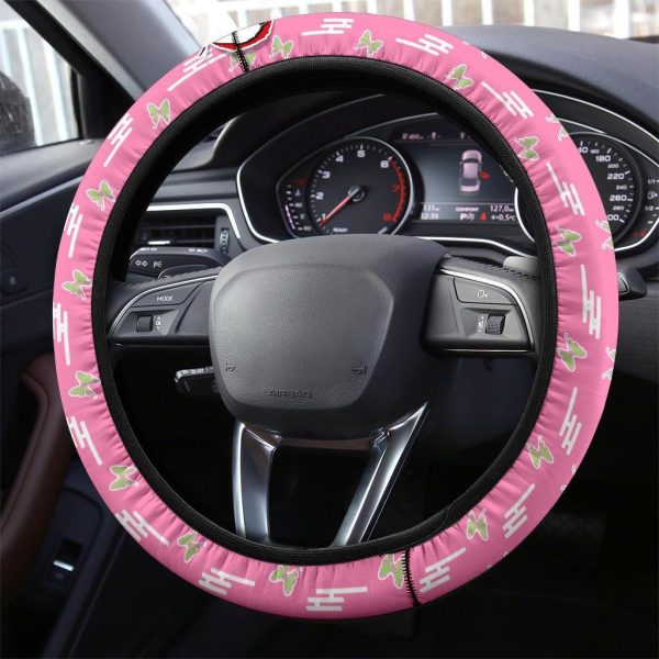 demon slayers anime steering wheel cover anime car accessories kanao tsuyuri 99ey3