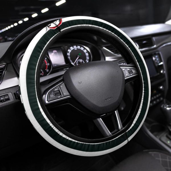Obanai Iguro Anime Steering Wheel Cover Custom Anime Demon Slayer Car Accessories