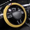 Demon Slayers Anime Steering Wheel Cover Anime Car Accessories Zenitsu Agatsuma