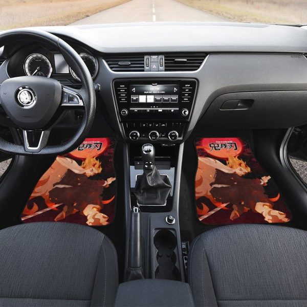 Demon Slayers Car Accessories Rengoku Kimetsu no Yaiba