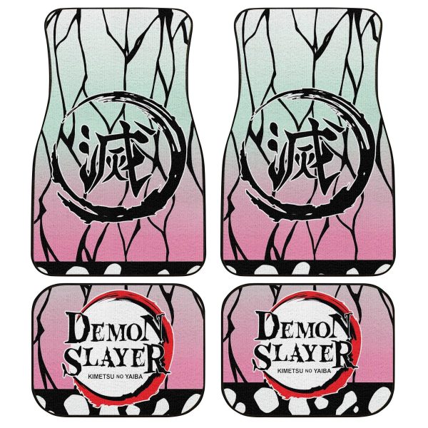 Demon Slayers Anime Car Floor Mats Shinobu Kocho Kimetsu no Yaiba