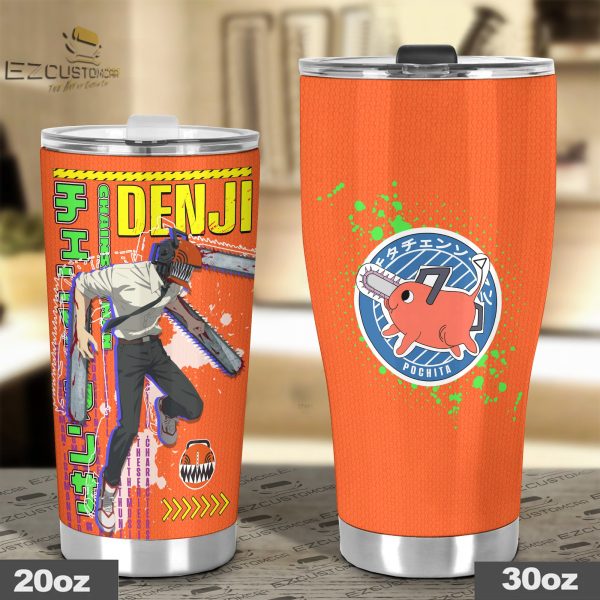 denji travel mug gift idea for chainsaw man fans ijvi9
