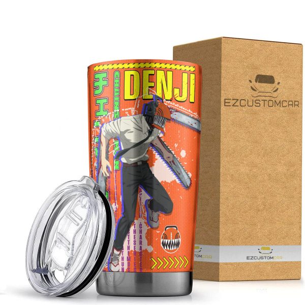Denji Travel Mug – Gift Idea for Chainsaw Man fans