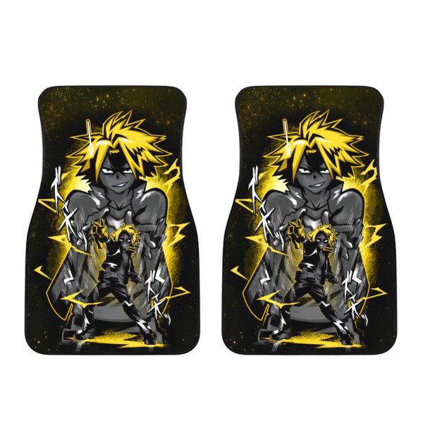 Denki Kaminari Car Floor Mats Custom MHA Anime Car Accessories