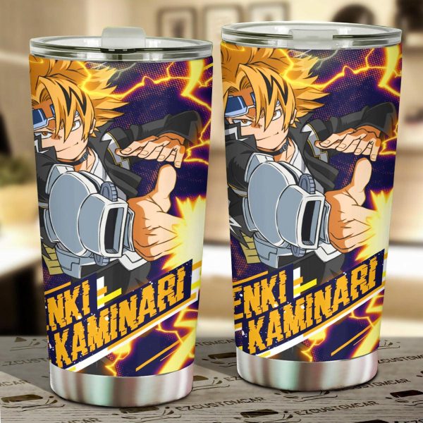 Denki Kaminari Car Tumbler Cup Cutsom My Hero Academia Anime Car Accessories