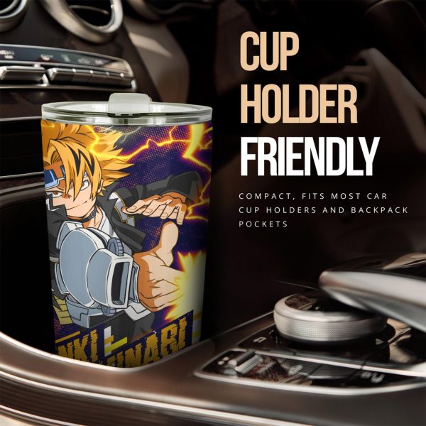 denki kaminari car tumbler cup cutsom my hero academia anime car accessories gqin4