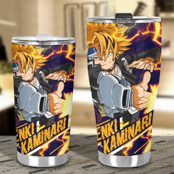 denki kaminari car tumbler cup cutsom my hero academia anime car accessories y0thp
