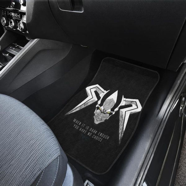 devil symbol bleach anime in black theme car floor mats hvdmi