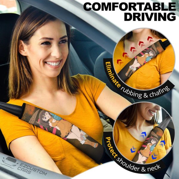Diane Seven Deadly Sins Seat Belt Covers Custom Anime Car Accessories Diane Seven Deadly Sins Seat Belt Covers Custom Anime Car Accessories