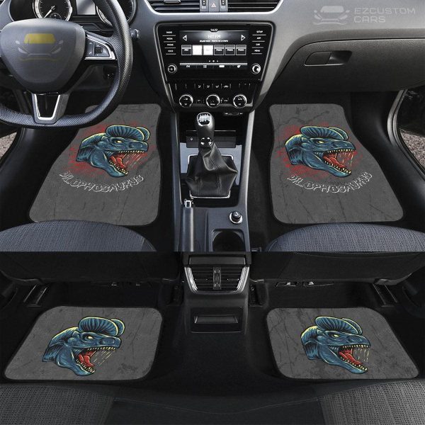 Dilophosaurus Dinosaur Car Accessories Custom Animal Car Floor Mats