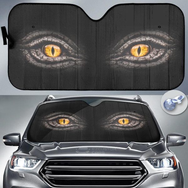 Triceratops Dinosaur Funny Car Sun Shade