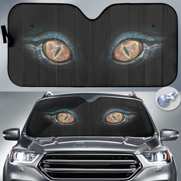 Dinosaur Velociraptor Car Sun Shade Dinosaur Velociraptor Car Sun Shade