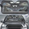 Dinousaur Velociraptor Funny Car Sun Shade