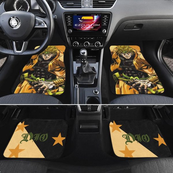 dio car floor mats custom anime jojos bizarre adventure car accessories l57ef