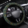 Dog Paw Pattern Anime Steering Wheel Cover