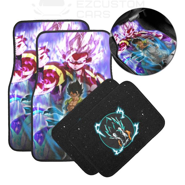 dragon ball anime car accessories custom gogeta car floor mats hc66d