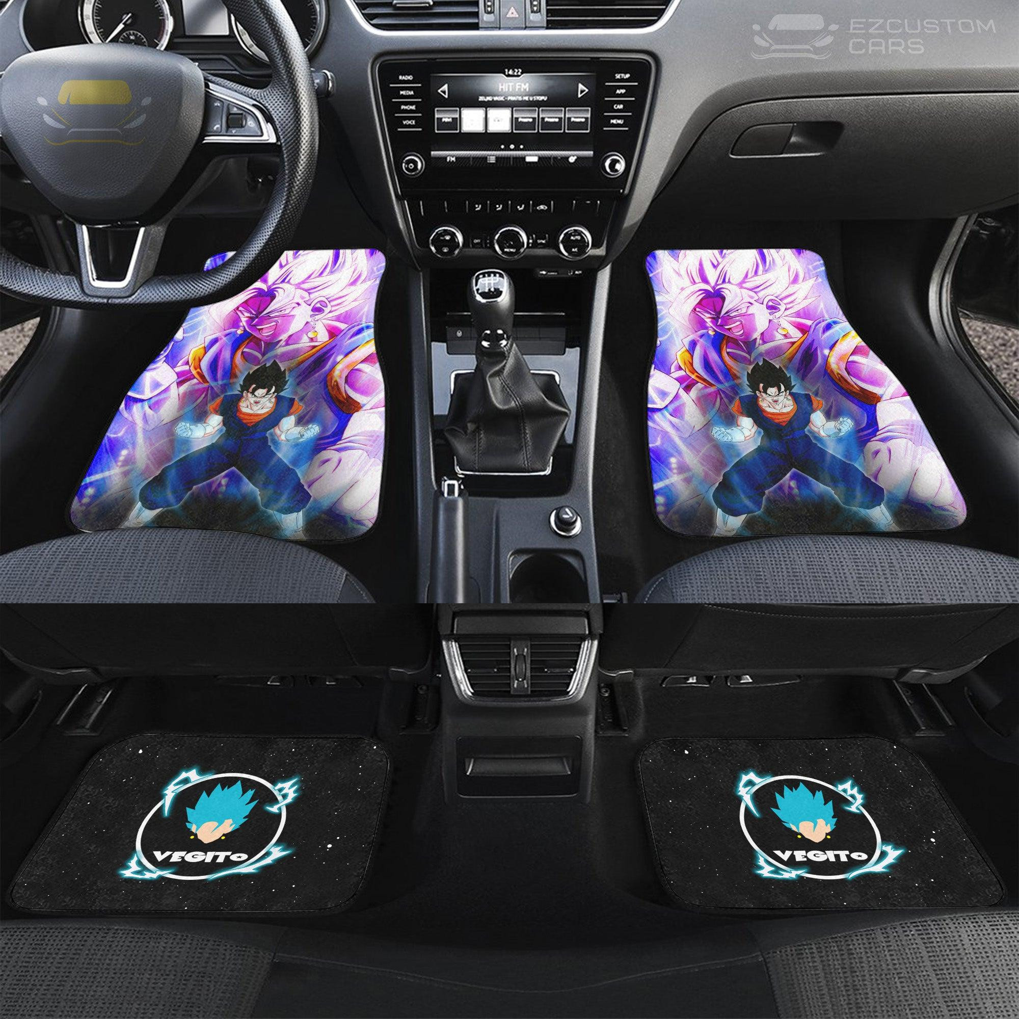 Dragon Ball Anime Car Accessories Custom Vegito Car Floor Mats Dragon Ball Anime Car Accessories Custom Vegito Car Floor Mats