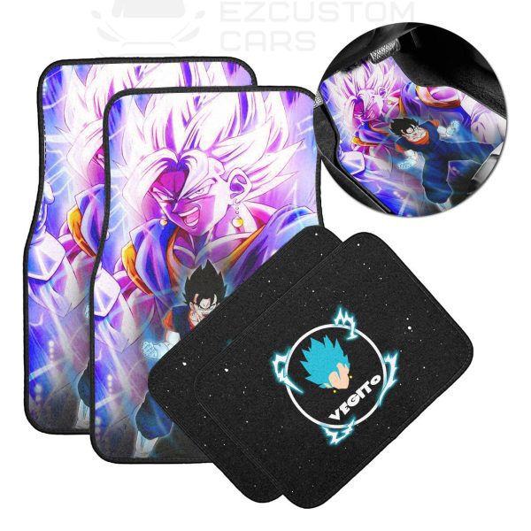 Dragon Ball Anime Car Accessories Custom Vegito Car Floor Mats 2 dragon ball anime car accessories custom vegito car floor mats xr8jo