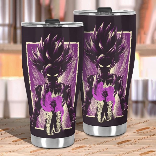 dragon ball anime car tumbler cup custom car accessories son goku 4hj03