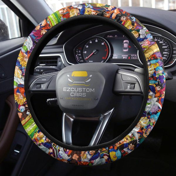 dragon ball anime steering wheel cover custom anime car accessories 4nigk