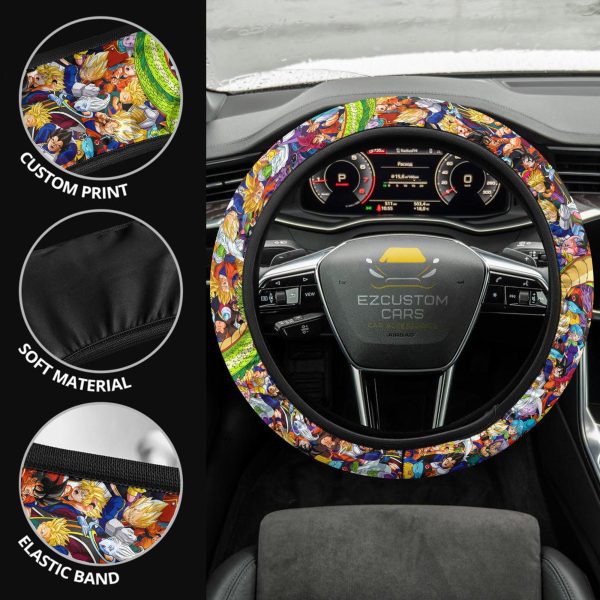 dragon ball anime steering wheel cover custom anime car accessories ytp8t