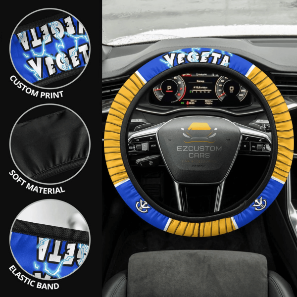 dragon ball anime steering wheel cover custom vegeta car accessories zxbc5