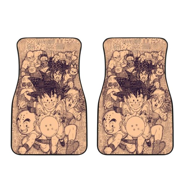 dragon ball car floor mats anime car accessories mix manga scuoj