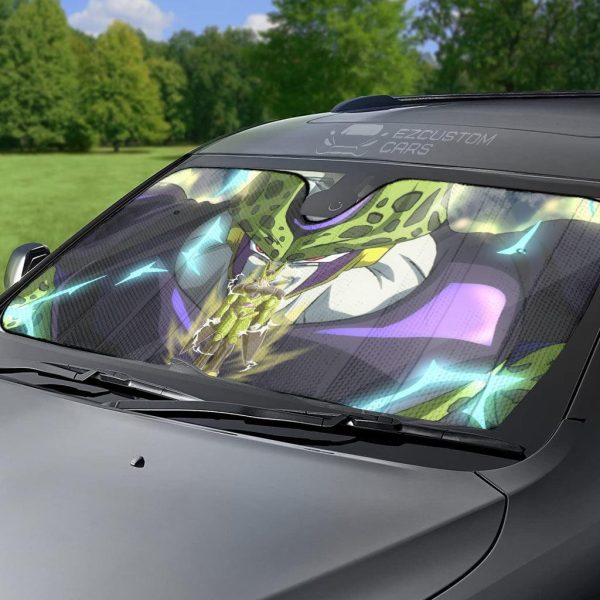 dragon ball super car sun shade anime car accessories future trunks 3nsau