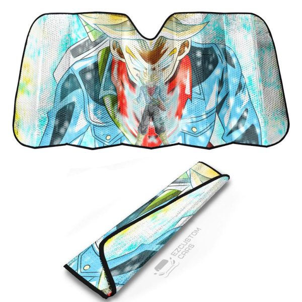 dragon ball super car sun shade anime car accessories future trunks mnmey
