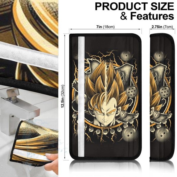 dragon ball z anime seat belt covers anime car accessories goku doab2