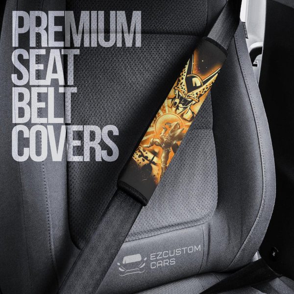 dragon ball z anime seat belt covers anime car accessories golden cell wfm4c